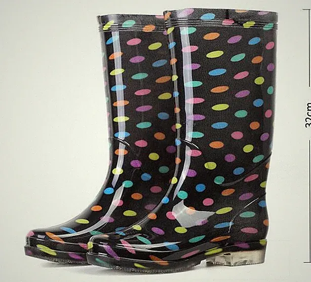 Damen Stiefeletten Gummistiefel gefüttert Regenschuhe Stiefel DE Regenstiefel