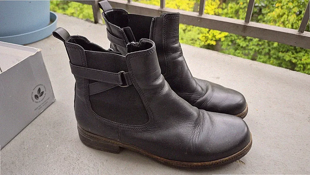 Damen Stiefeletten Schwarz 40,5