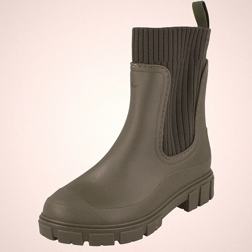 Damen Taurus Moorwalk Kurz Händler Stil Gummistiefel