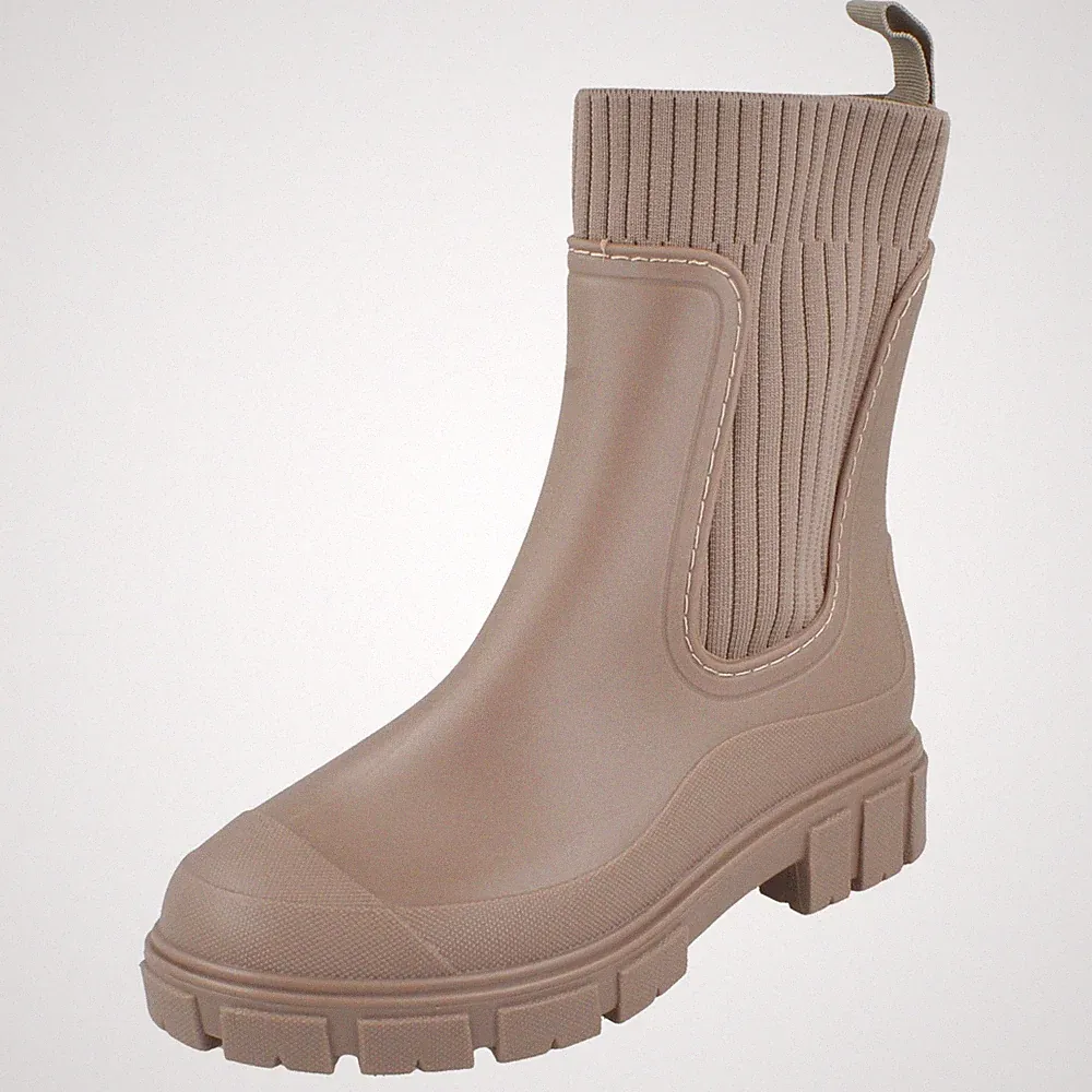 Damen Taurus Moorwalk Short Dealer Style Gummi Gummistiefel
