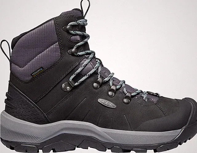 Damen Wanderschuh Revel IV MID Polar W, Schwarz/HafenGrau, Größe 35.5 EU
