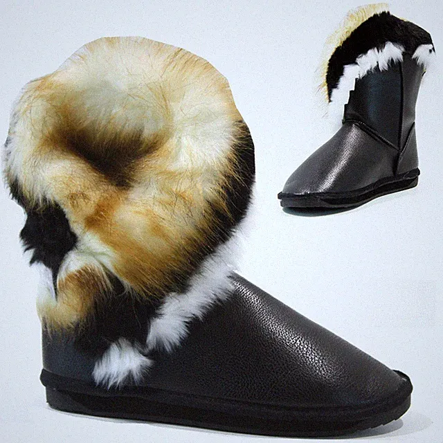 DAMEN WARME SCHNEESTIEFEL GEMÜTLICH WINTER KNÖCHELFELL GEFÜTTERTER GRIFF SOHLE SNUGG BOOTIES GRÖSSE