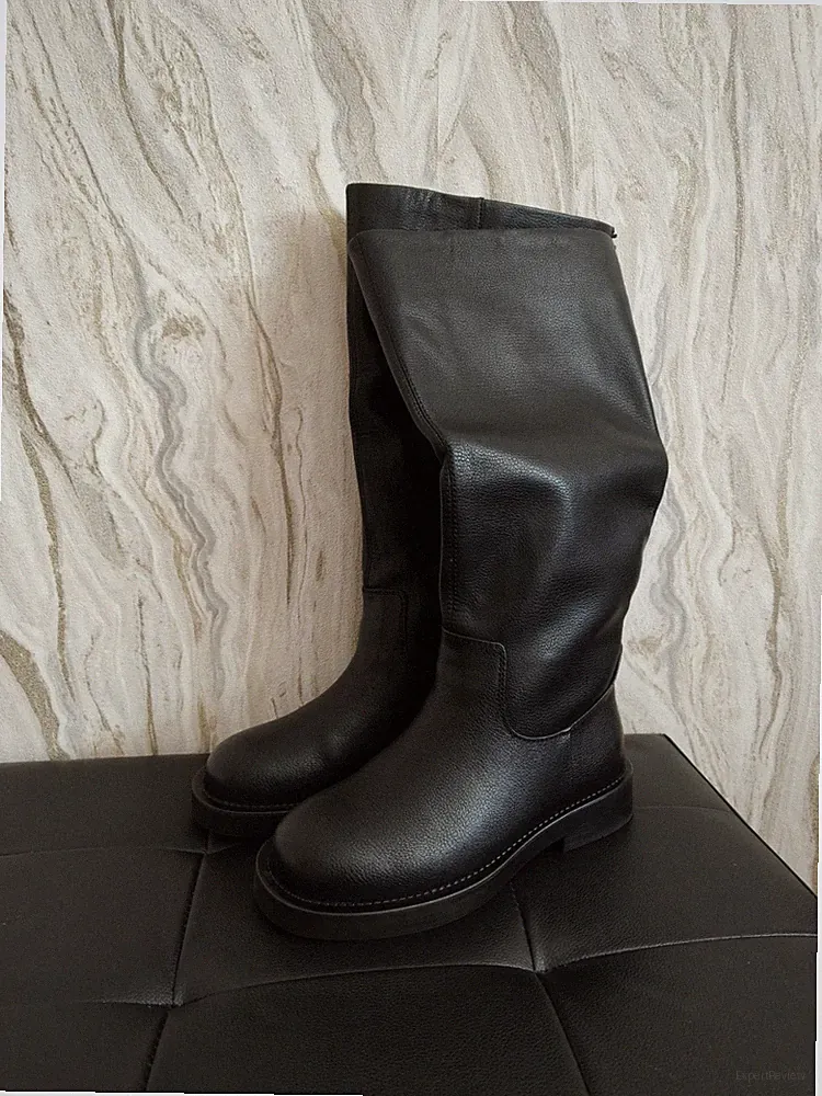 Damen Winter Stiefel, Leder Größe 38