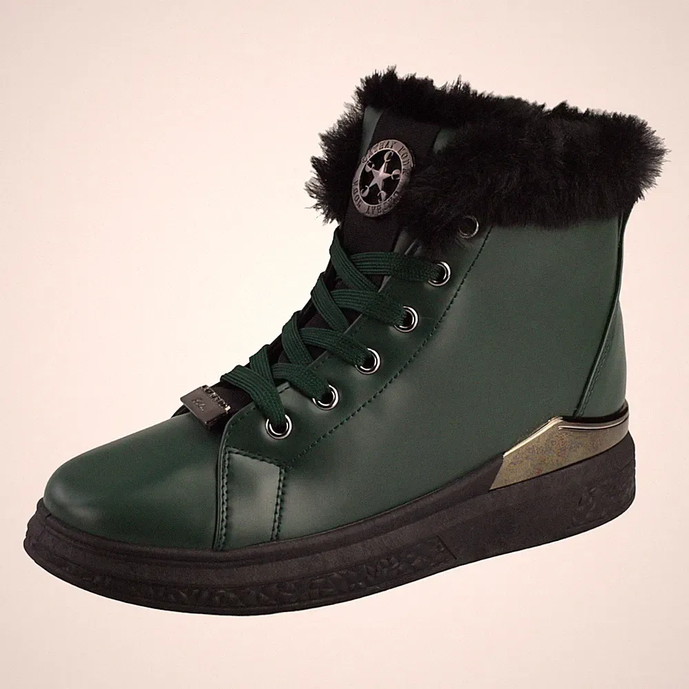 Damen Winterboots Winter Stiefeletten High Gefüttert Freizeit Boots 37 38 39
