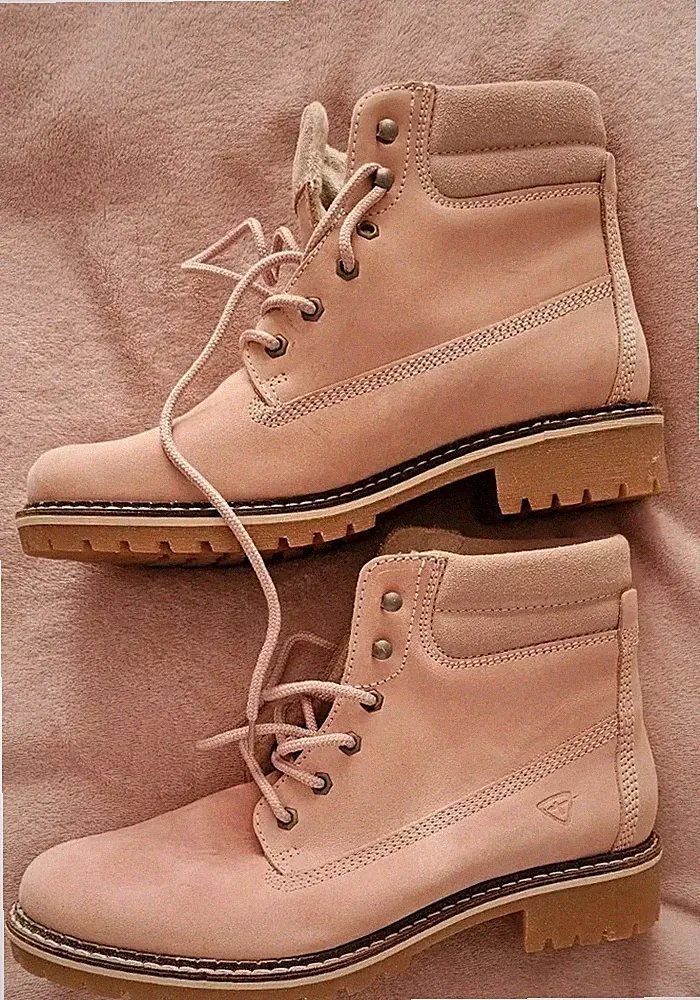 Damen Winterschuhe, Winterboots, Gr 41, Rosa, Tamaris
