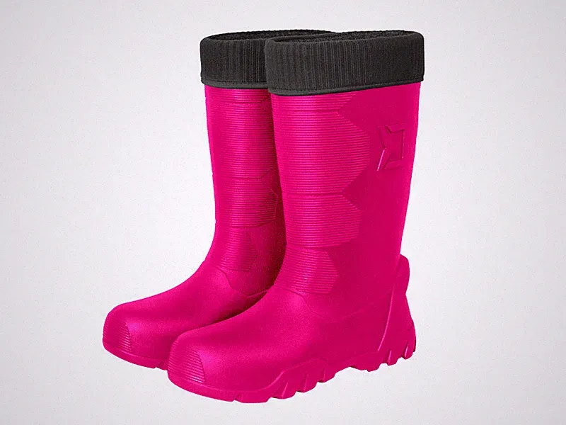 Damen Winterstiefel: Delphin BRONTO Queen / pink, Stiefel, Winter, gefüttert