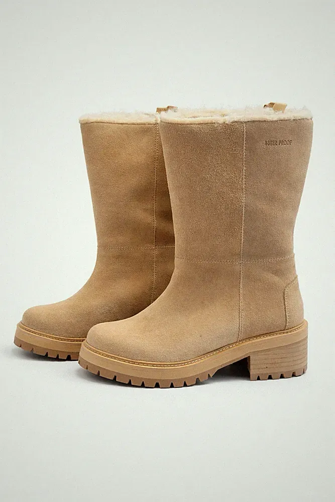 Damen Winterstiefel - Stiefel - Boots warme Winterschuhe gefüttert gr. 35