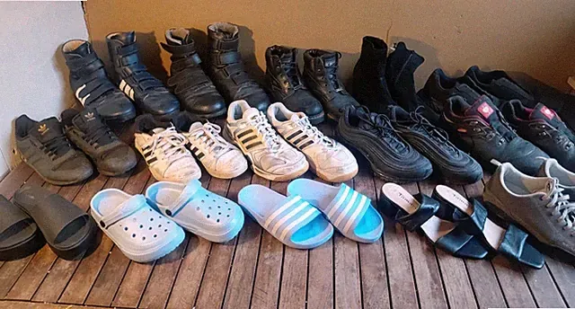 Damenschuhe Paket Konvolut 15 Paar Gr. 38 - 42 Nike, Con. Sommer Winter Frühling