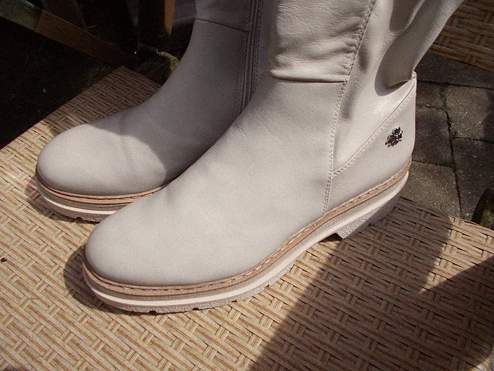 Damenstiefel Marco Tozzi, weich creme EU42 1 x getragen