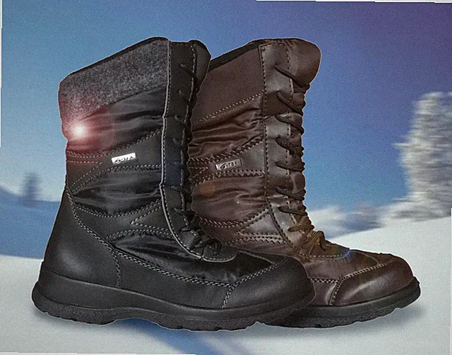 Damenstiefel TEX Winterstiefel warme Boots wasserabweisend Winterschuh gefüttert