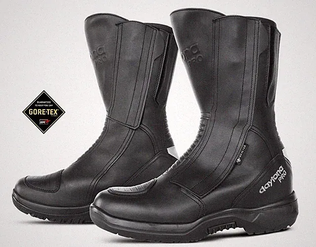Daytona Lady Star PRO GTX GORE-TEX® wasserdichte Motorradstiefel - Schwarz