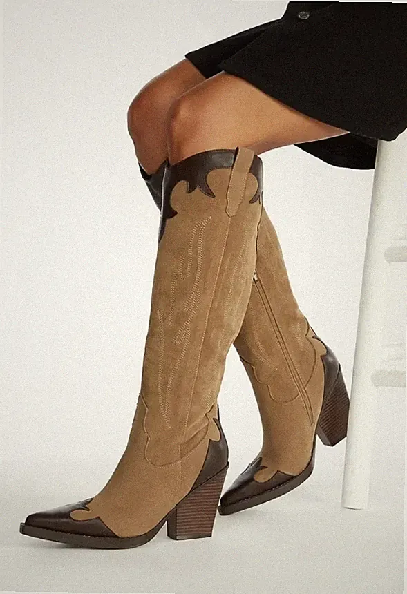 Schnalle Cowboystiefel