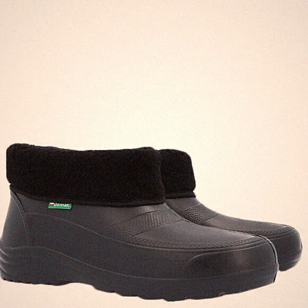 DEMAR BBL leichte EVA Gummistiefel Thermostiefel Gummistiefeletten gefüttert