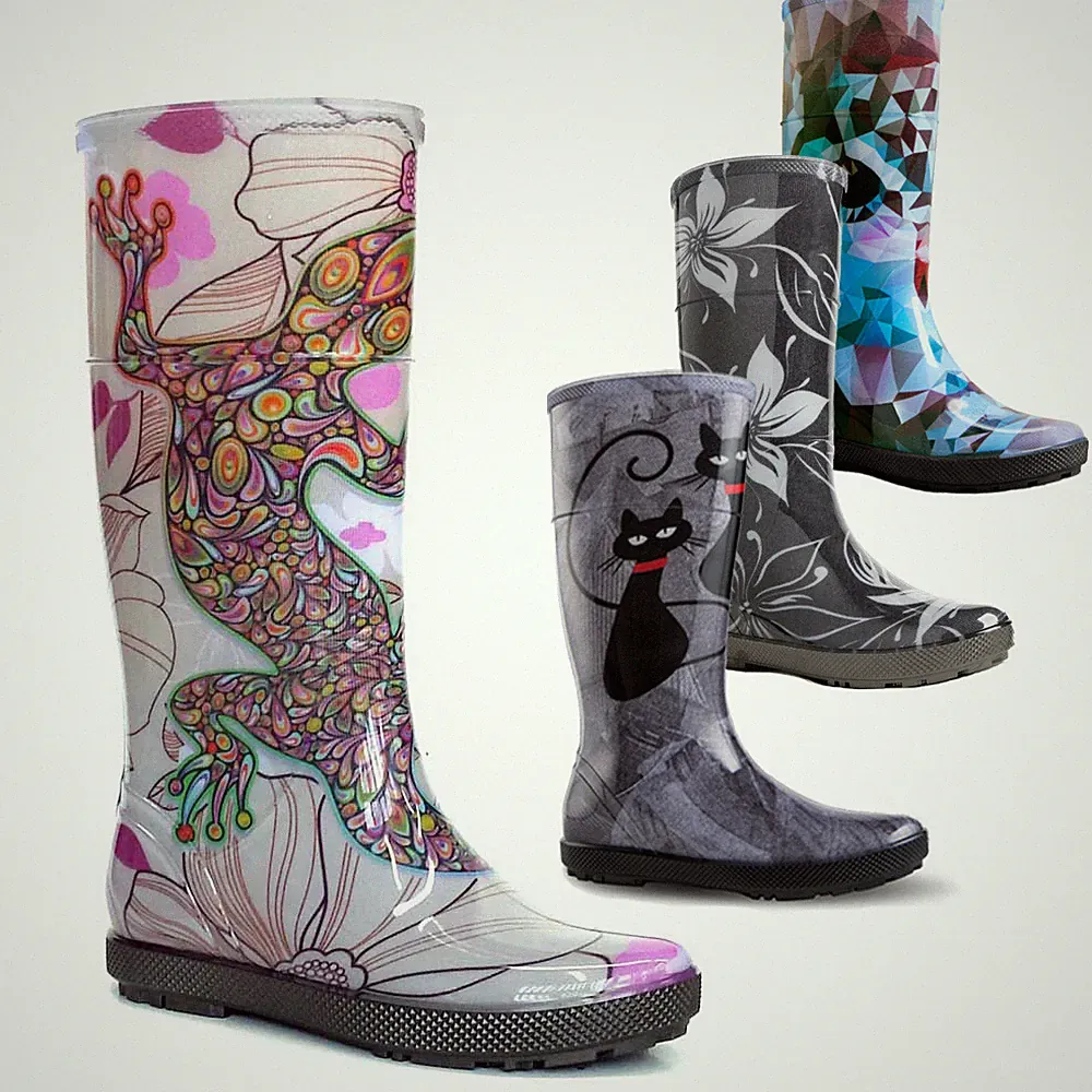 DEMAR Damen Mädchen Gummistiefel Regenstiefel HAWAI LADY EXCLUSIVE