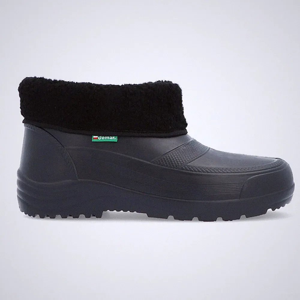 DEMAR EVA Gummistiefeletten gefüttert leicht Gummistiefel Clogs Winterschuhe BBL