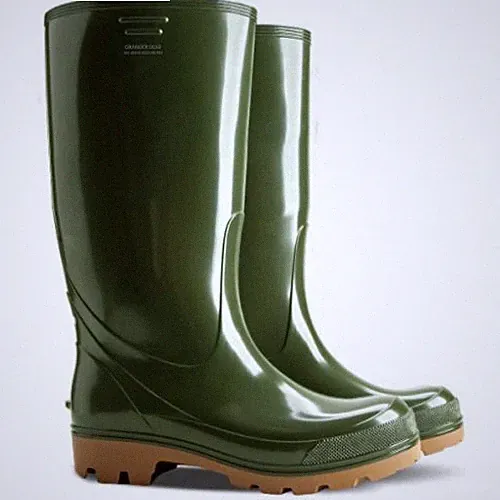 Demar GRANDER Grün Gummistiefel Regenstiefel Garten Freizeit Regen Schuhe PVC