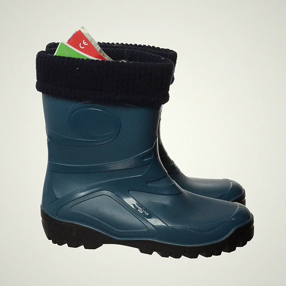 Demar, Gummistiefel, Größe: 41, model: young fur, Blau/Schwarz, Herren #M38