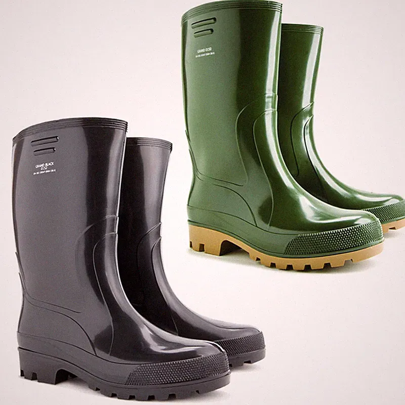 DEMAR Herren Gummistiefel Regenstiefel Arbeitsstiefel Gartenstiefel GRAND