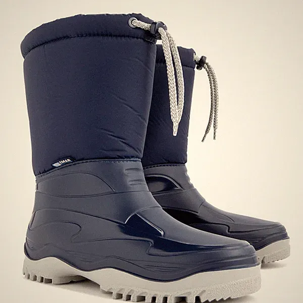 DEMAR Winterstiefel Schuhe gefüttert PICO Gummistiefel gefüttert Regenstiefel