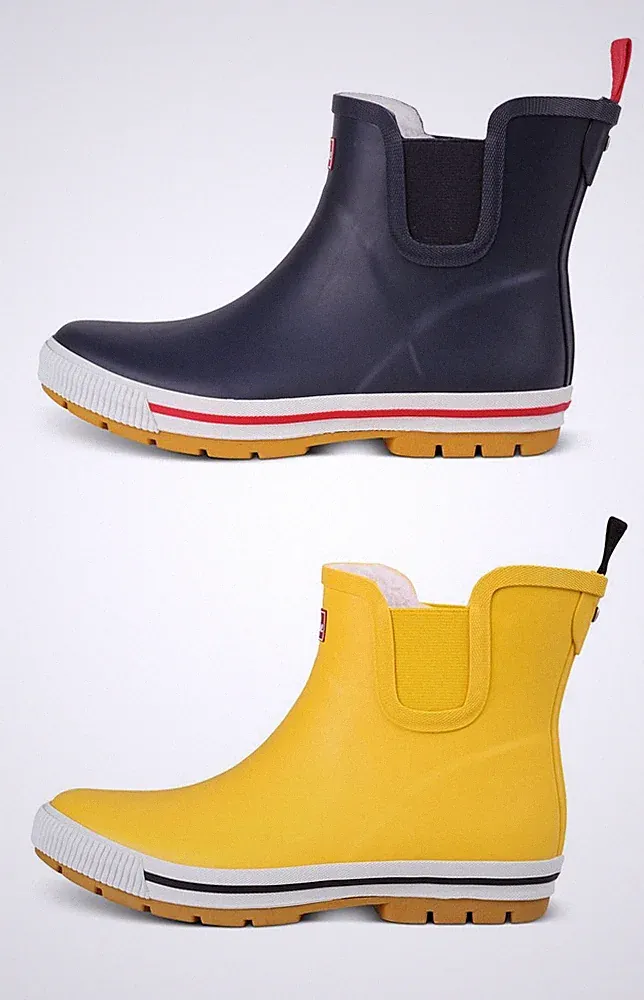 DERBE HAMBURG WATTPUUSCHEN PELZ Damen Gummistiefel