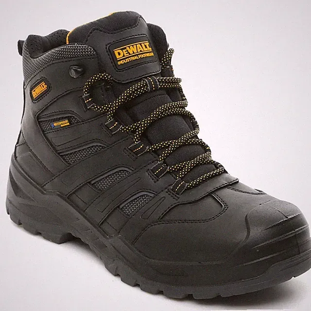 DeWalt Murray Sicherheitsarbeitsstiefel Herren UK 6-12 schwarz S7 SR Stahlkappe weite Passform