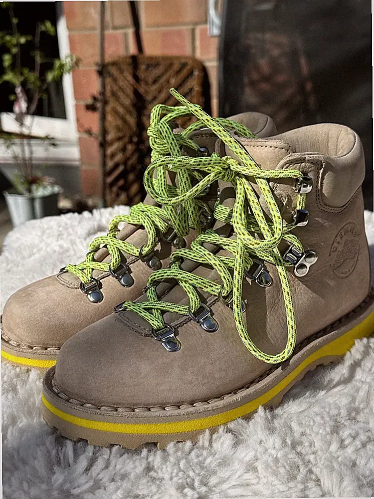 Diemme Roccia Vet Beige Sand Nukbukleder Hiking Boots, Gr: 36EU/3,5 UK NP:450€