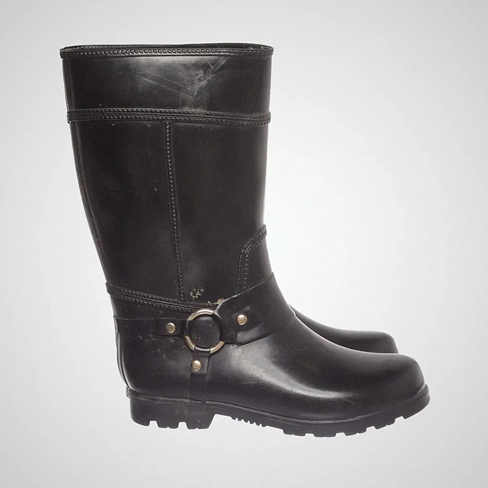 DinSko, Gummistiefel, Größe: 35, Schwarz, Damen #J9H
