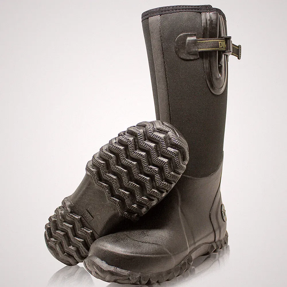 Dirt Boot Neopren Gummistiefel Muck Feldsport Stiefel verstellbar Regen Gummistiefel