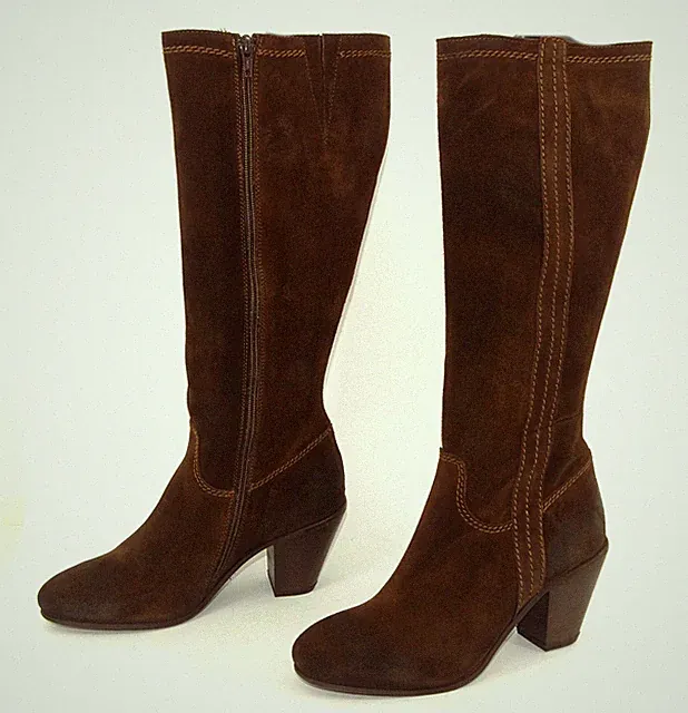 DMN Schuhe Damen Stiefel Boots Echtleder Made in Italy Gr. 38