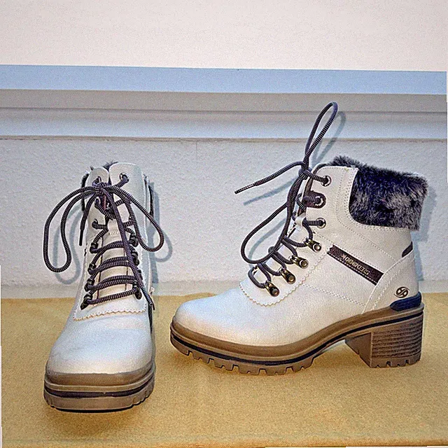 Dockers by Gerli, gefüttert, 1x getragen, wie neu, stylischer Kunstfellbesatz