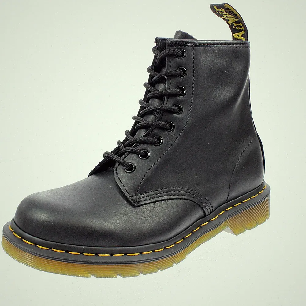 Dr. Martens 1460 - Black Greasy Schwarz - Größe 40 [6,5 US 25,5cm] Damenschuhe