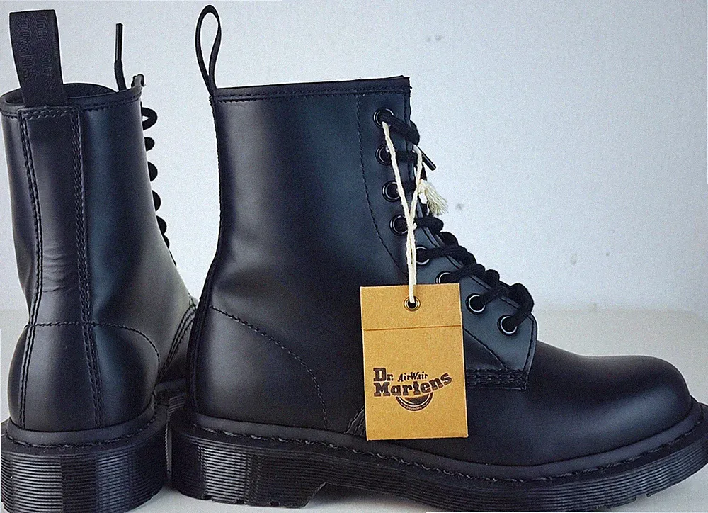 Dr. Martens 1460 Mono Smooth Damen Boots Stiefeletten Kurzschaft Stiefel Gr.37