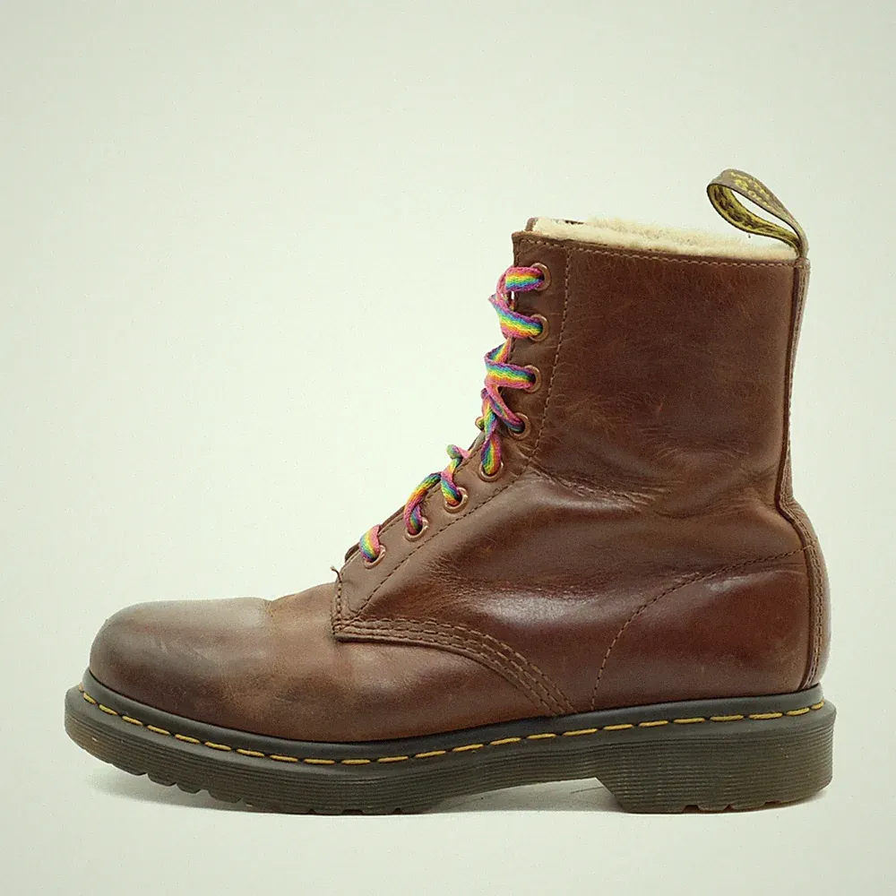Dr. Martens Damen 1460 Serena Schnürstiefel Schnürsenkel,Kultnaht Stiefel EU 39