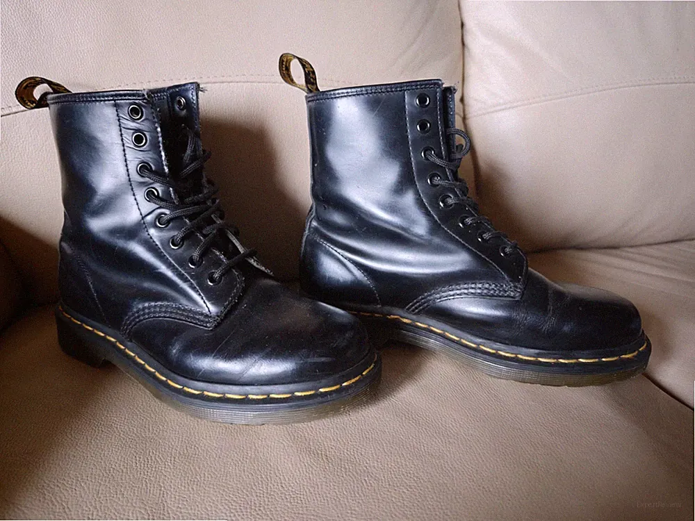 Dr. MARTENS Damenschuhe Stiefeletten Stiefel Boots Schuhe Leder 37 Reitstiefel