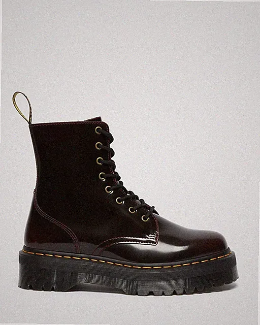 Dr. Martens JADON ARCADIA LEDER PLATEAU STIEFEL CHERRY RED