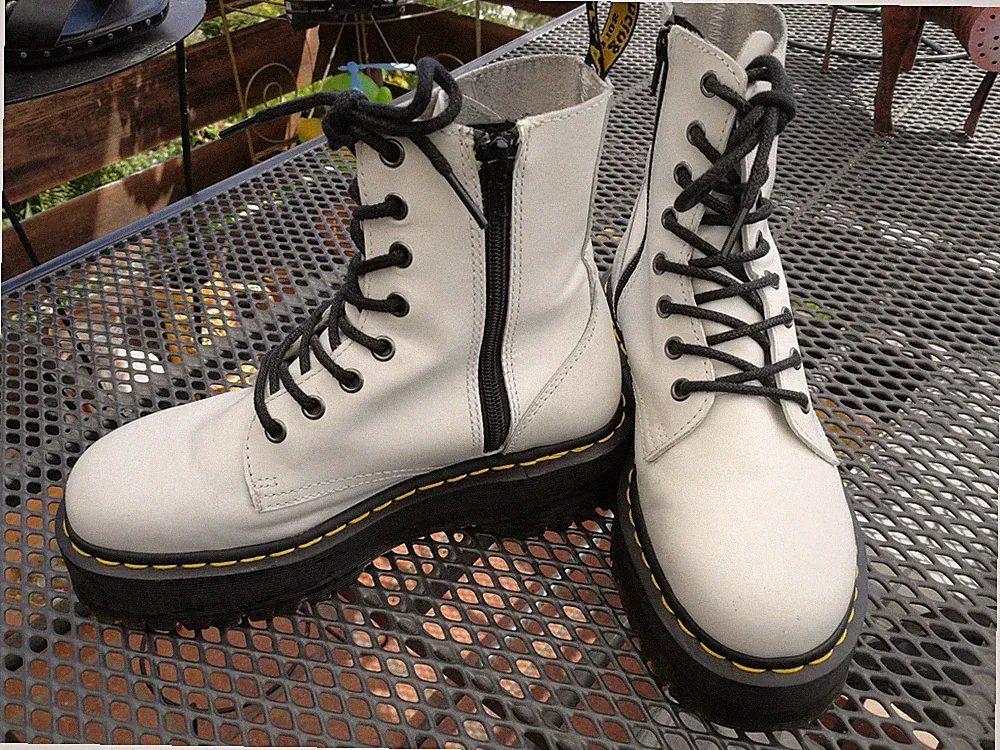 DR.MARTENS JADON PLATTFORM BOOTS STIEFEL GR.38