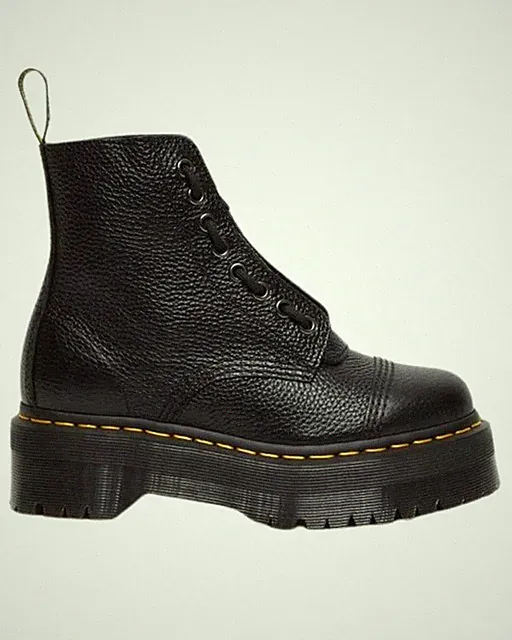 Dr. Martens Sinclair Milled Nappa Stiefel Stiefeletten Unisex Leder Schwarz
