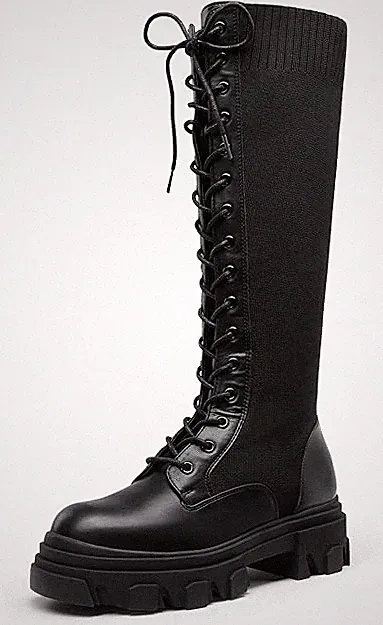 DREAM PAIRS Reitgummistiefel