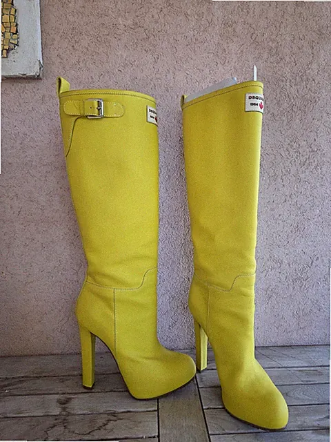 DSQUARED2 DAMEN STIEFELETTE GR 38
