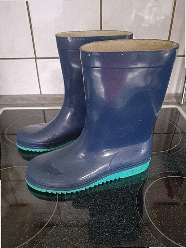 gummistiefel 36 blau