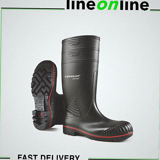 Dunlop A442031 S5 SRA Arbeitsschuhe aus Gummi