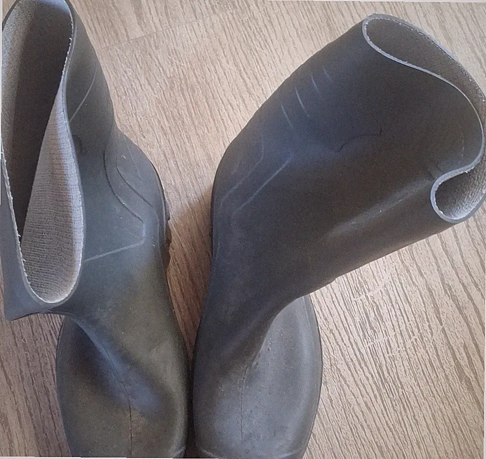 Dunlop Arbeitsstiefel Gummi/Plastik schwarz Größe 42