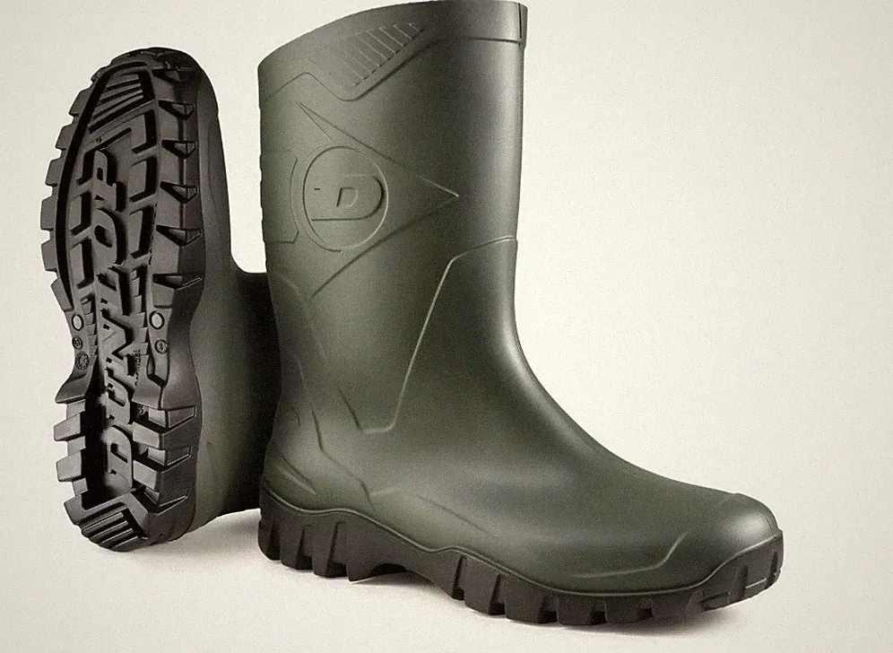 Dunlop ® Arbeitstiefel Dee 37 38 39 grün Kurzstiefel Gummistiefel Y