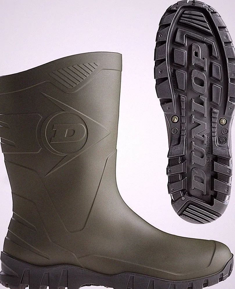 Dunlop Dee Gummistiefel Grün Größe 38