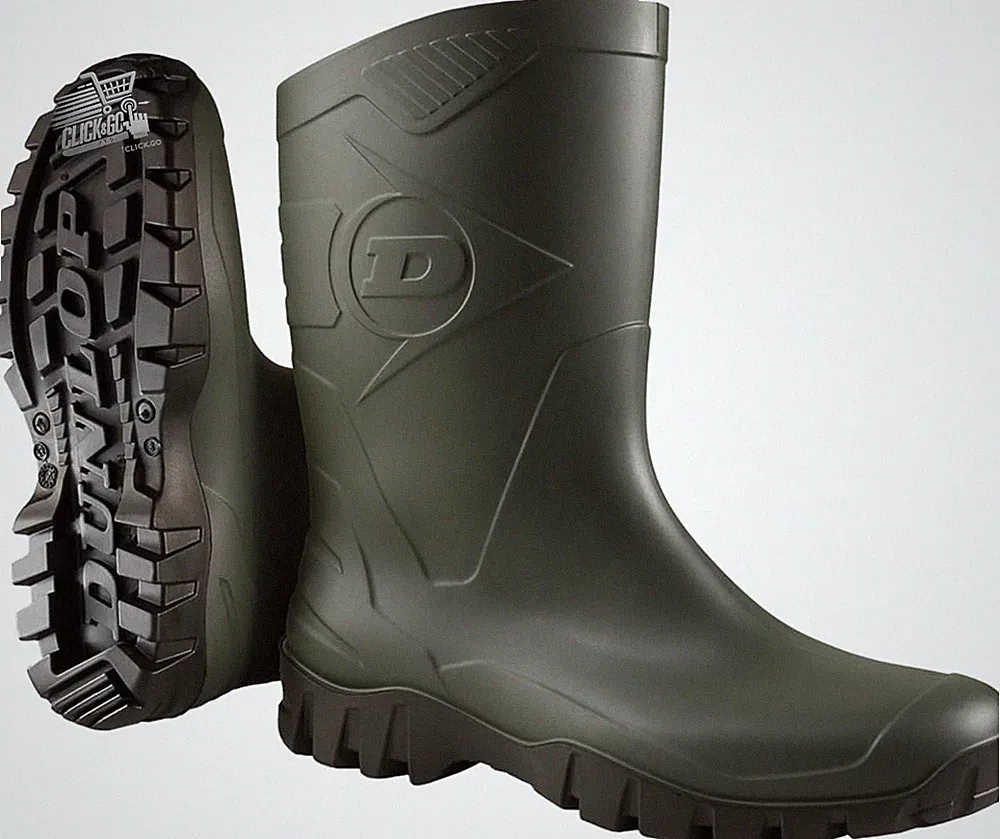 Dunlop Dee Gummistiefel Regen Arbeit Gartenarbeit Herren Damen Wasserdicht 39