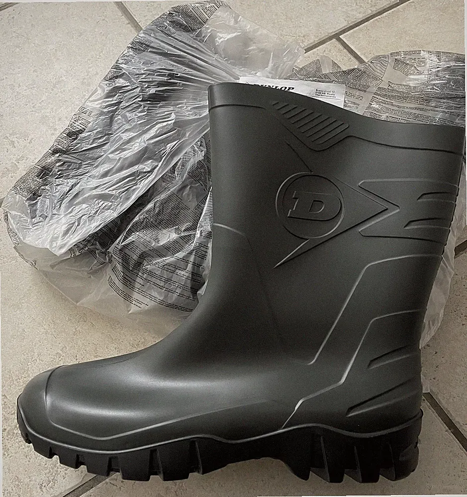 Dunlop Dee Stiefel - Gr. 45 - Neu - Halbhoch - Grün - Gummistiefel