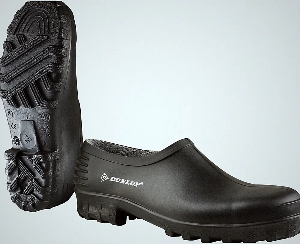 DUNLOP Galosche Gr. 42 PVC Gartenschuhe Gummistiefel Gummi Schuhe Galoschen NEU