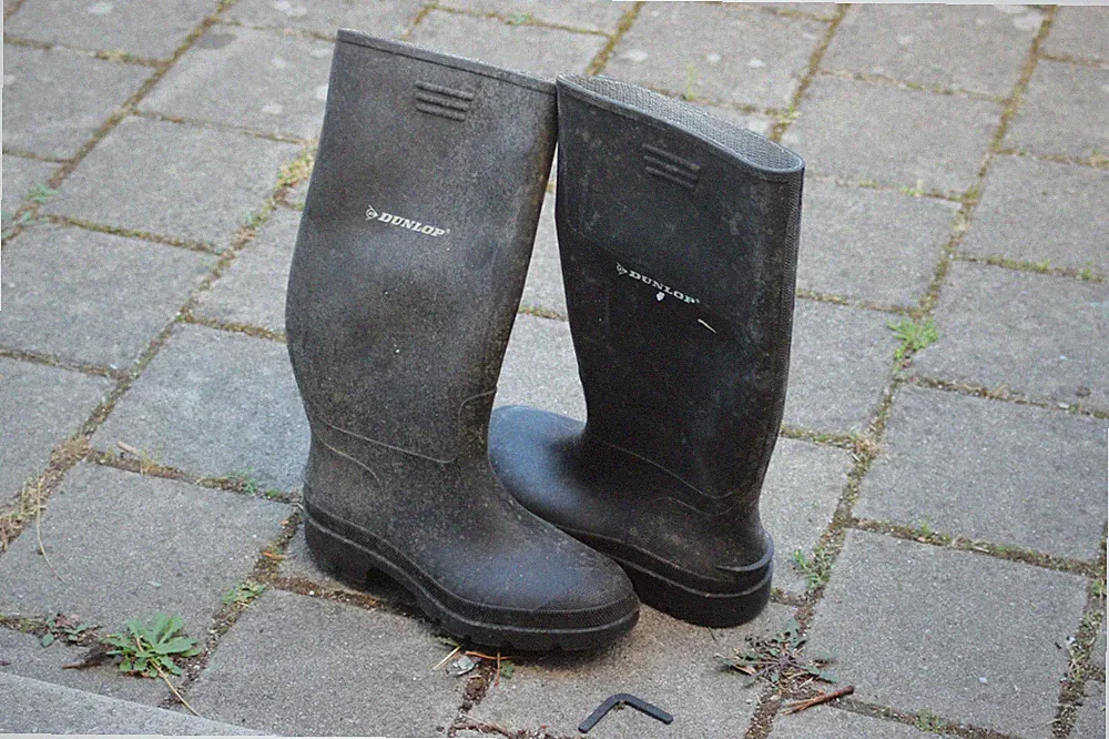 Dunlop Gummistiefel, gebraucht Gr. 42