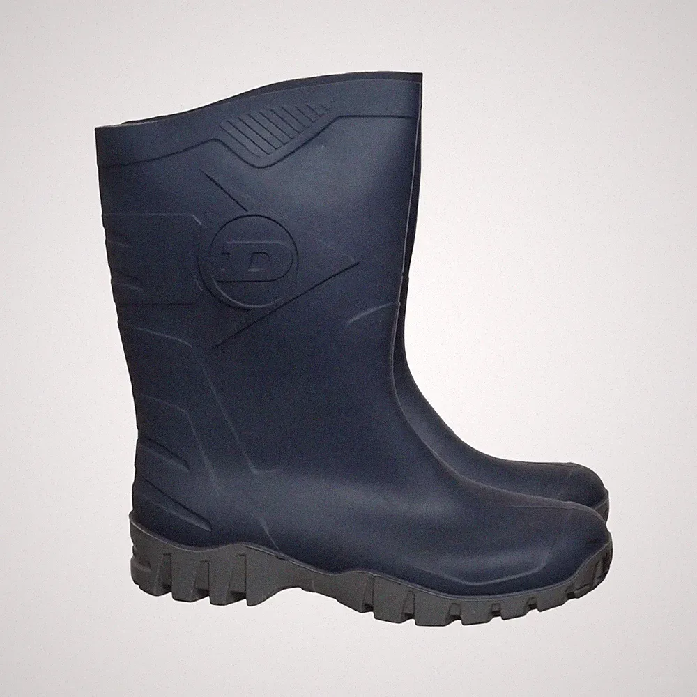 Dunlop, Gummistiefel, Größe: 38, Blau/Grau, Polyurethan #ekz