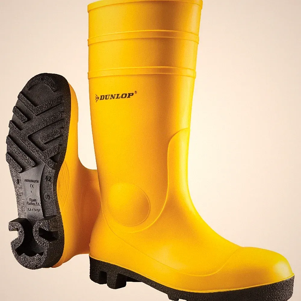Dunlop® - Gummistiefel Protomastor full safety 142YP, S5, gelb, Größe 44